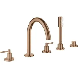 Grohe Atrio 5-Loch-Wannenkombination Warm Sunset Gebürstet