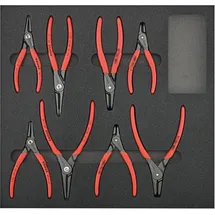 Knipex Werkzeugwagen Stahl 1/3 Sicherungsringzangen