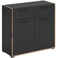 VCM Kommode Bueno 95x86x37 grau