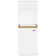 Set One by Musterring Highboard Lancaster Dekor Weiß