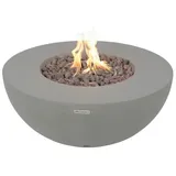 ELEMENTI Feuerschale Roca Ø 37 cm Grau