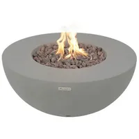 ELEMENTI Feuerschale Roca Ø 37 cm Grau