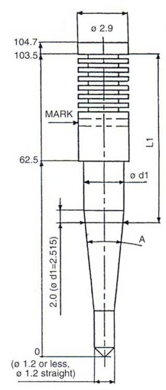 KEIHIN Bushel naald FCR 35-41mm - N427-0CGFQ