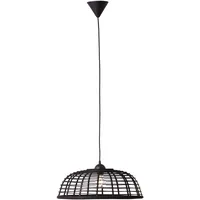 Brilliant Pendelleuchte Crosstown schwarz E27 max. 40W Ø48cm