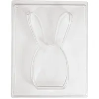 Rayher PET-Gießform Häschen 10,5 x 18 cm Tiefe 3 cm