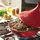 Emile Henry Tajine 32 cm rot