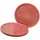 CreaTable Pizzateller Gourmet 32 cm rot 4er Set