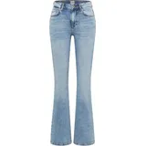 Mustang Damen Jeans Style Shelby Flared, blau mittel - 32x29