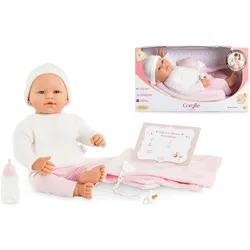 Babypuppe COROLLE "Mon Grand Poupon Rose Newborn", rosa, Puppen, Kinder, Vinyl, mit Vanilleduft
