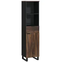 VidaXL Badezimmer Schrank Braun 38 x 33 x 160