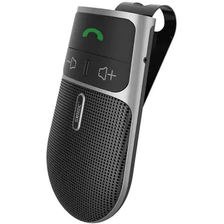 Freisprecheinrichtung für Auto Bluetooth 5.0, Kfz Kabellose Sonnenblenden-Freisprechanlage mit Lautsprecher Auto Power ON Unterstützung Siri Sprachführung Telefongespräche Unterstützt 2 Telefone