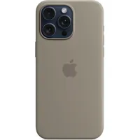 Apple iPhone 15 Pro Max Silikon Case tonbraun