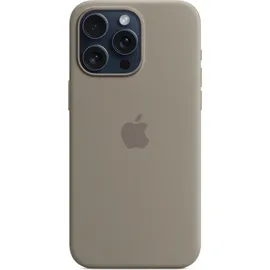 Apple iPhone 15 Pro Max Silikon Case tonbraun