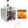 Royal Catering Saucenspender Edelstahl Sossen Spender NachoKäse Spender Schokoladenspender 4,5 l, Speisewärmer, Silber