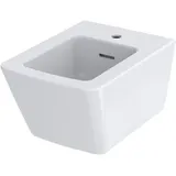 TOTO SP Wand-Bidet, mit Hahnloch und Überlauf, 380x540x290mm, Cefiontect, B532E