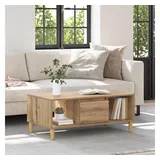 vidaXL Couchtisch Artisan-Eiche Braun 90 x 50 x 26,5 cm