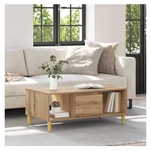vidaXL Couchtisch Artisan-Eiche Braun 90 x 50 x 26,5 cm