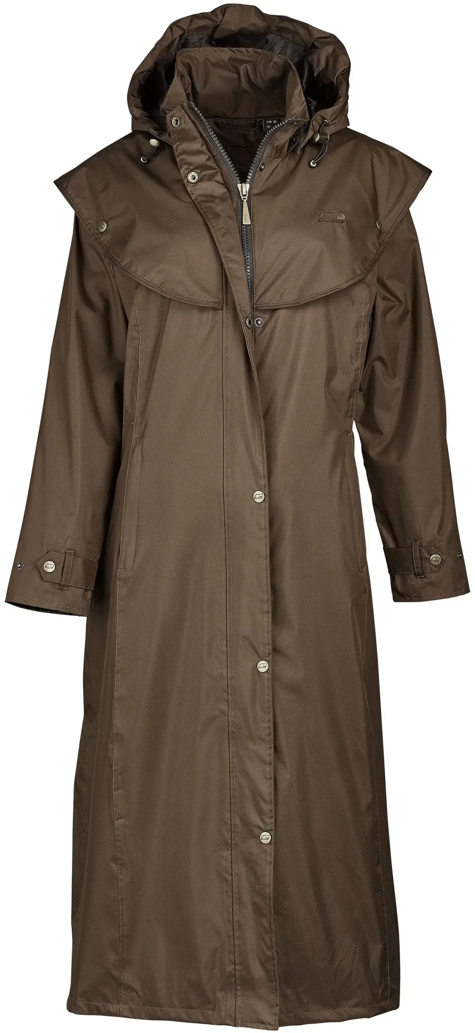 Baleno Regenmantel Oxford, earth brown, L
