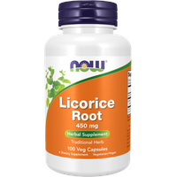 NOW Foods Licorice Root 450 mg Kapseln 100 St.