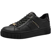 Marco Tozzi Plateau-Sneaker Schwarz Damen 36