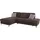 sit&more Ecksofa SIT & MORE "Clio L-Form", braun, B:246cm H:89cm T:165cm, Sofas, Ecksofa, wahlweise mit Bettfunktion oder Vorziehsitz und Bettkasten, Federkern