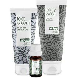Australian Bodycare Set für Hornhaut an Füßen und Fersen 310 ml Unisex