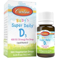 Carlson Labs Super Daily D3, for Baby, 400IU, 10,3ml