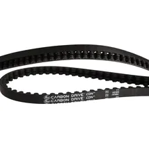 Gates Carbon Drive Riemen Antrieb CDN 122T Zähne schwarz 1342mm Pitch 11 Breite 12 - Schwarz