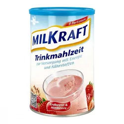 Milkraft Trinkmahlzeit Erdbeere-himbeere Pulver