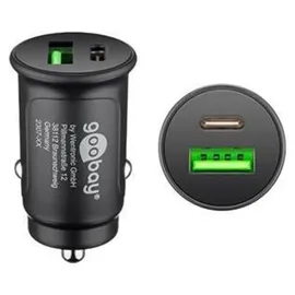 goobay KFZ-Ladegerät Dual-USB 45W Schwarz
