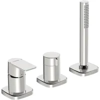 Hansa HANSASTELA Fertigmontageset für Wanne/Brause 5731 Rosette soft edge