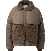 QS Wattierte Jacke im Materialmix - olive - XXL