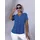 CREATION L Kurzarmbluse blau 44