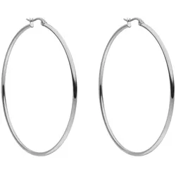 Purelei Ohrringe Hoops im edlen Design Silber Damen 