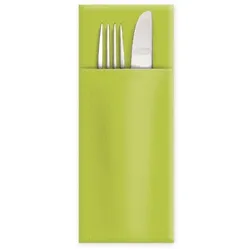 SWS 1250 Servietten Bestecktaschen CutleryStar PREMIUM PAP 40x32 cm gelbgrün