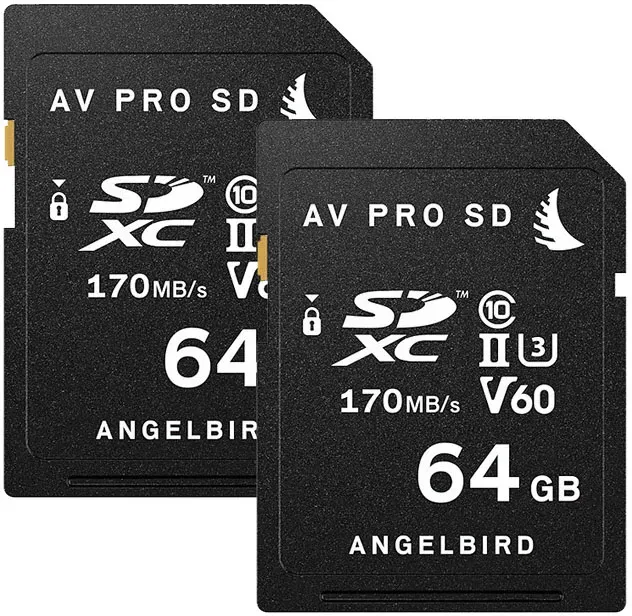 Angelbird Match Pack für Fujifilm X-T3 64GB 2er-Pack