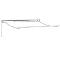 VidaXL Markisenrahmen 2,5 x 2 m weiß