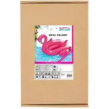 Alert aufblasbare Flamingo Insel Pool 240x180 cm mit Griffen