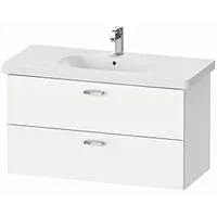 Duravit XBase Waschtisch-Unterschrank XB619301818 100x56x45,8cm, weiß matt, 2 Schubkästen
