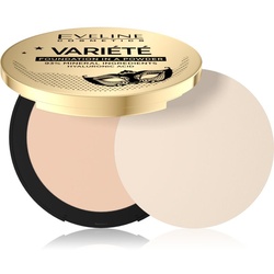 Eveline Cosmetics Variété mineralischer Kompaktpuder mit einem  Applikator Farbton 01 Light 8 g