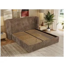 MKS Meble Polsterbett EMORA CLASSIC - braun ¦ Maße (cm): B: 243 H: 111