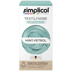 Simplicol Textilfarbe intensiv Mint-Petrol 150g