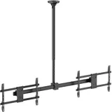 Equip Deckenhalterung 32"-60"/2TFT 40Kg Manu Dual-screen sw lite Retail (650376)