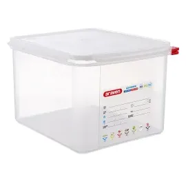 Araven Gastronormbehälter mit Deckel 200 x 160 x 200 mm 1-tlg. transparent