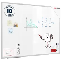 ALLboards Whiteboard 120 x 90 cm Weiß