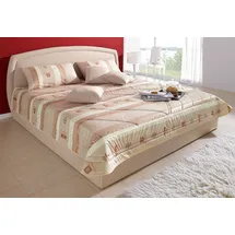 Westfalia Schlafkomfort Tagesdecke 215 x 225 cm Beige