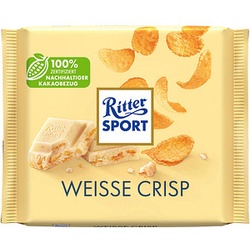 Ritter SPORT WEISS + CRISP Schokolade 100,0 g