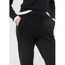 Comma, Cigarette-Pants Regular Fit Schwarz 46