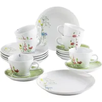 Kahla Five Senses Wildblume Kaffeeservice 18-tlg. grün