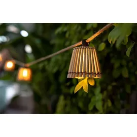 Newgarden LED Lichterkette Jute 8 m Weiß